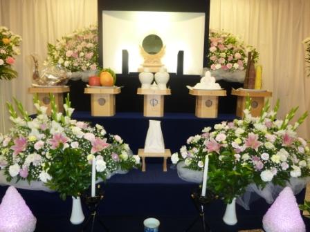 調布市の仙川斎場【神道 家族葬】での葬儀実施例