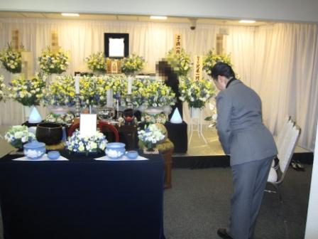 調布市の仙川斎場【仏式(曹洞宗)　家族葬】での葬儀実施例