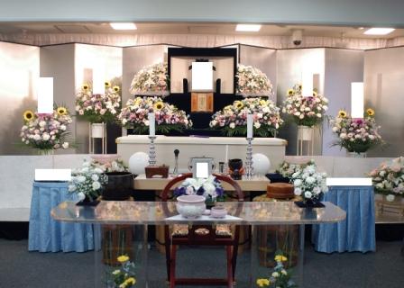 調布市の仙川斎場　【仏式(日蓮宗)家族葬】での葬儀実施例