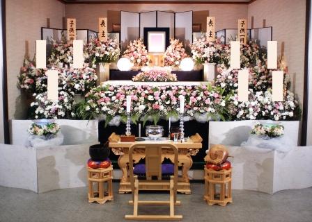 小平市の和光密寺セレモニーホール地蔵殿での葬儀実施例