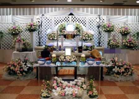 スペース品川　仏式(日蓮宗)家族葬の葬儀実施例