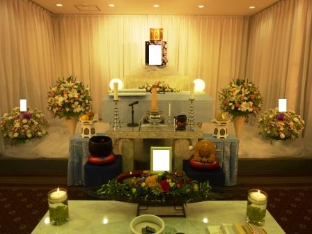 多摩斎場花祭壇仏式
