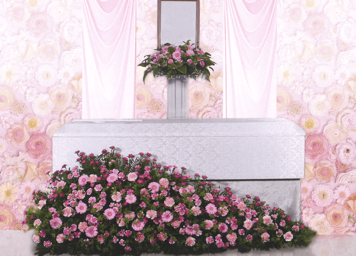 家族葬用花祭壇6