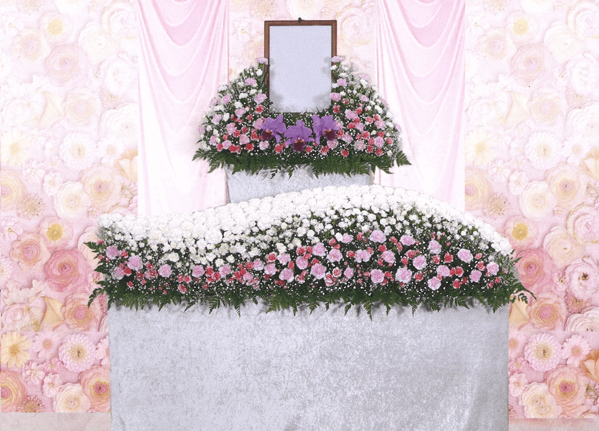 家族葬用花祭壇7