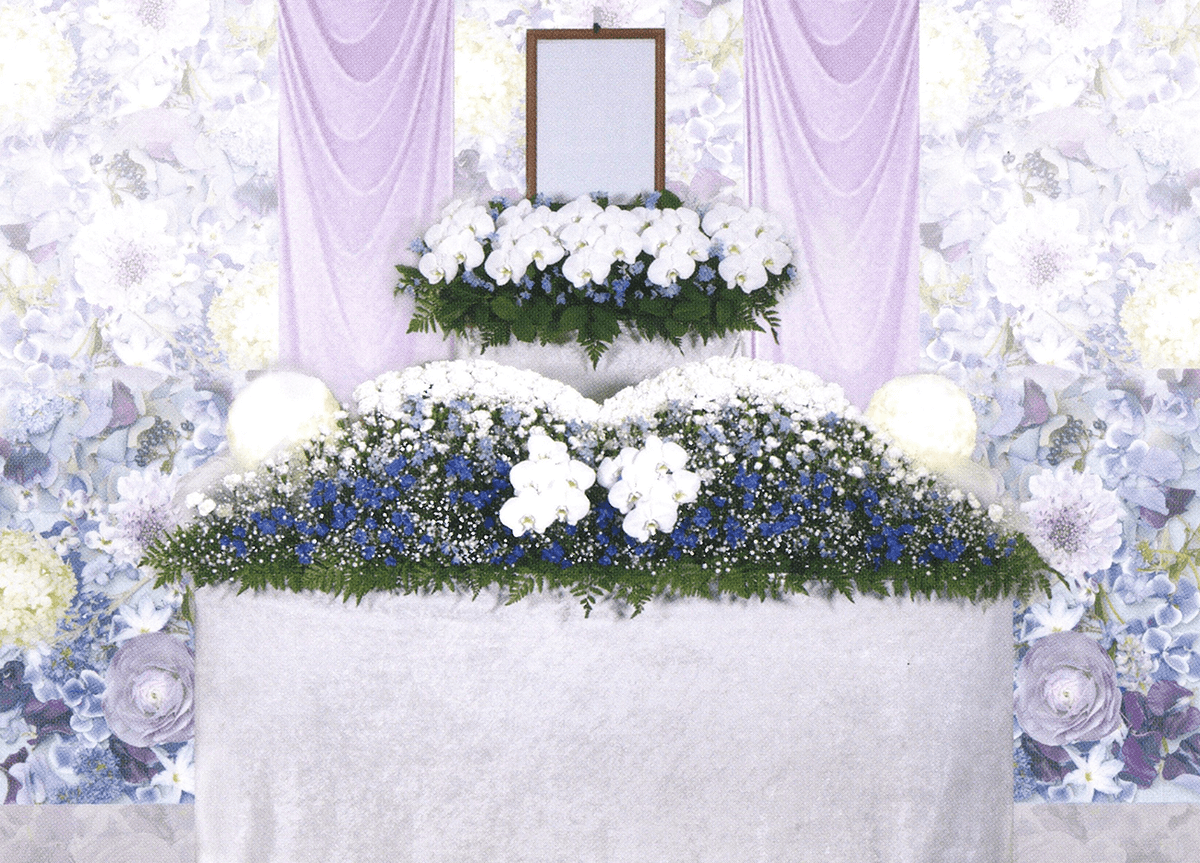 家族葬用花祭壇8