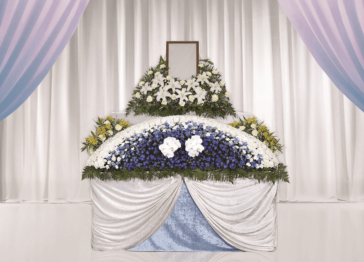 家族葬用花祭壇2