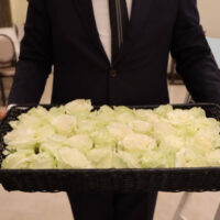 かわさき北部斎苑：お別れ花