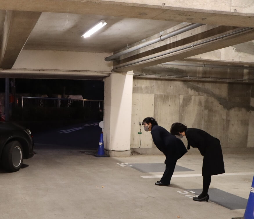 かわさき北部斎苑第二式場：お見送り