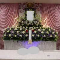 南多摩斎場第一式場：花祭壇