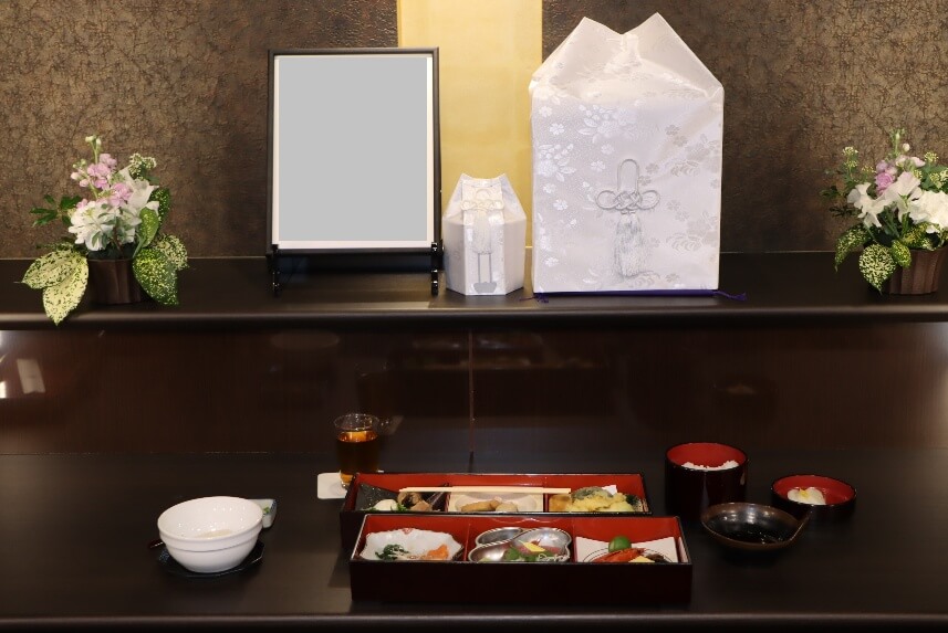 多摩葬祭場 日華斎場 思親殿：ご陰膳
