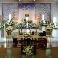 府中の森市民聖苑：花祭壇