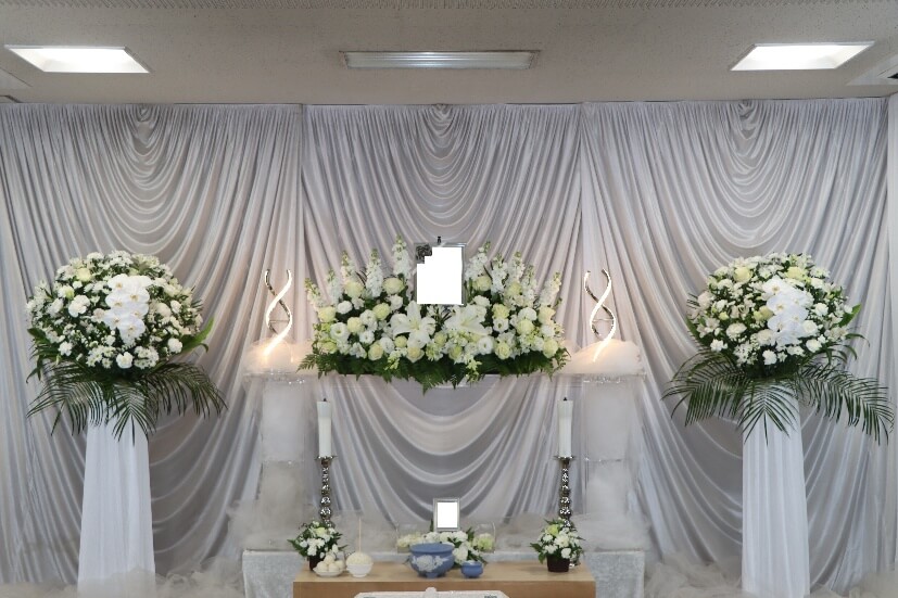 南多摩斎場：花祭壇