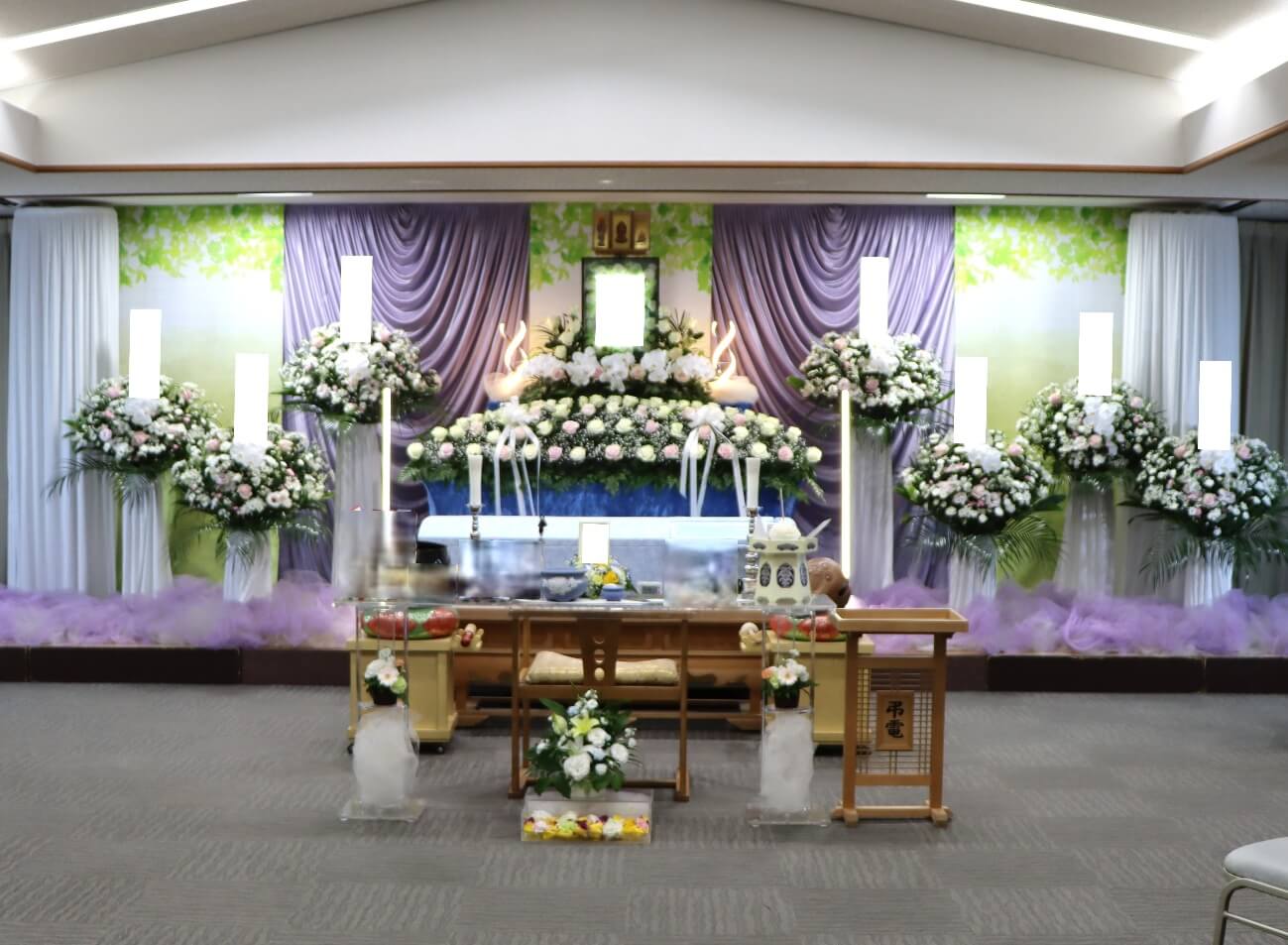 南多摩斎場：花祭壇