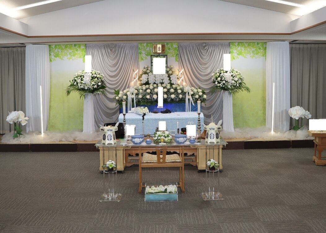 南多摩斎場：花祭壇