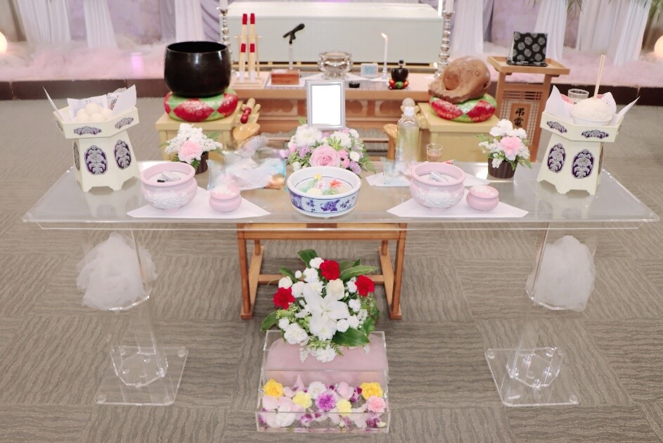 南多摩斎場：お供え