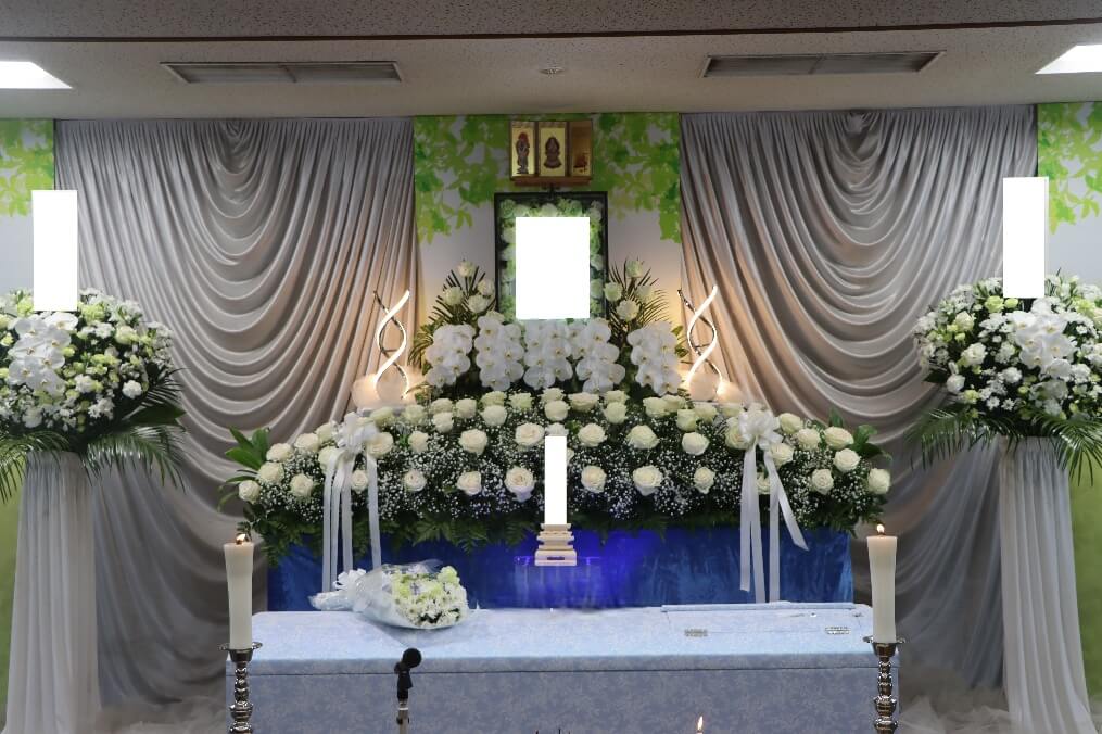 南多摩斎場：花祭壇への心配り