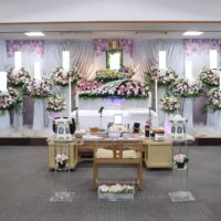 南多摩斎場：花祭壇